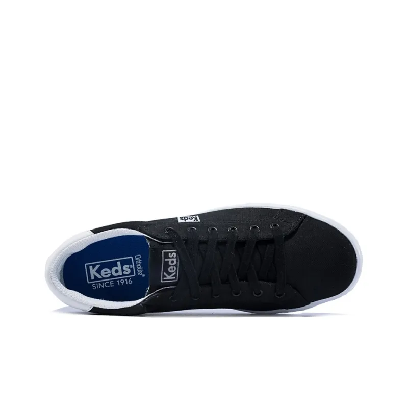 Keds Ace Ltt Low-Top Canvas Shoes Women's Black-3