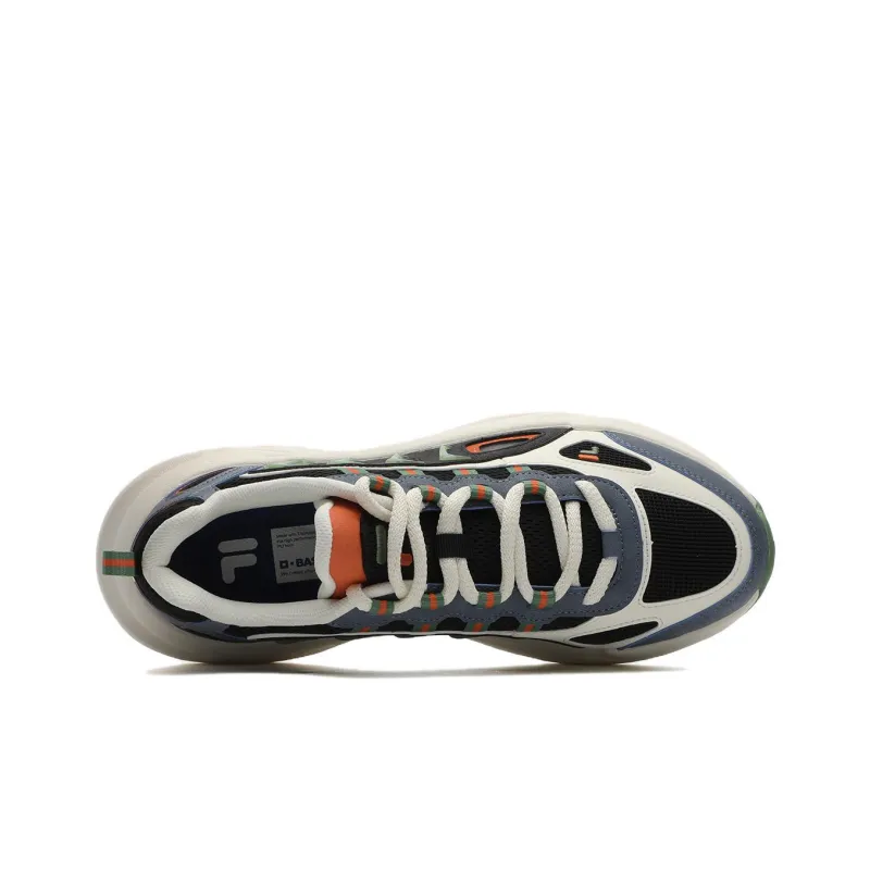FILA FUSION Fashion Daddy Shoes 'Black Grey'-1