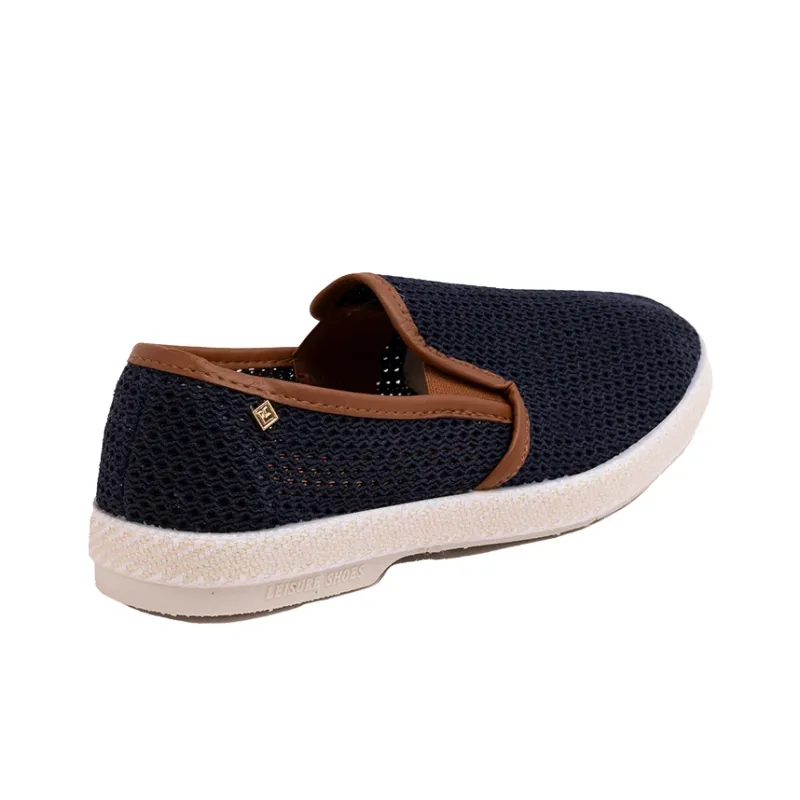Rivieras Women's Casual Shoes Women's Blue/Brown-3
