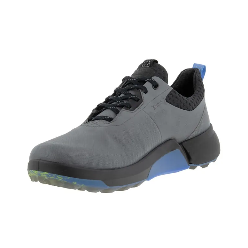 Ecco Biom H4 Durable Cushioning Low Top Golf Shoes Men's Gray-3