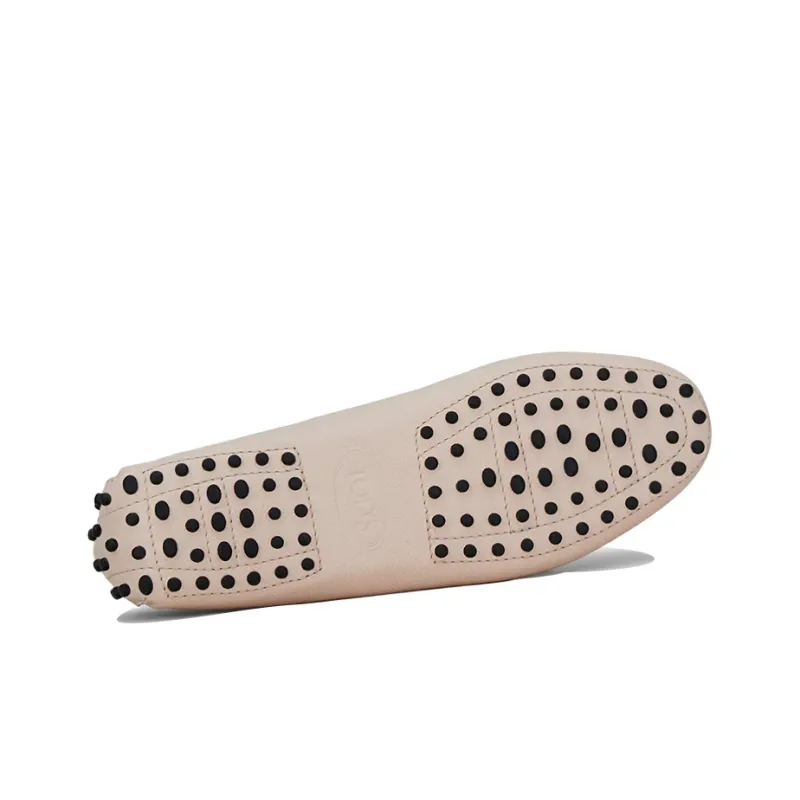 TOD'S Bow-detail Leather Loafers-4