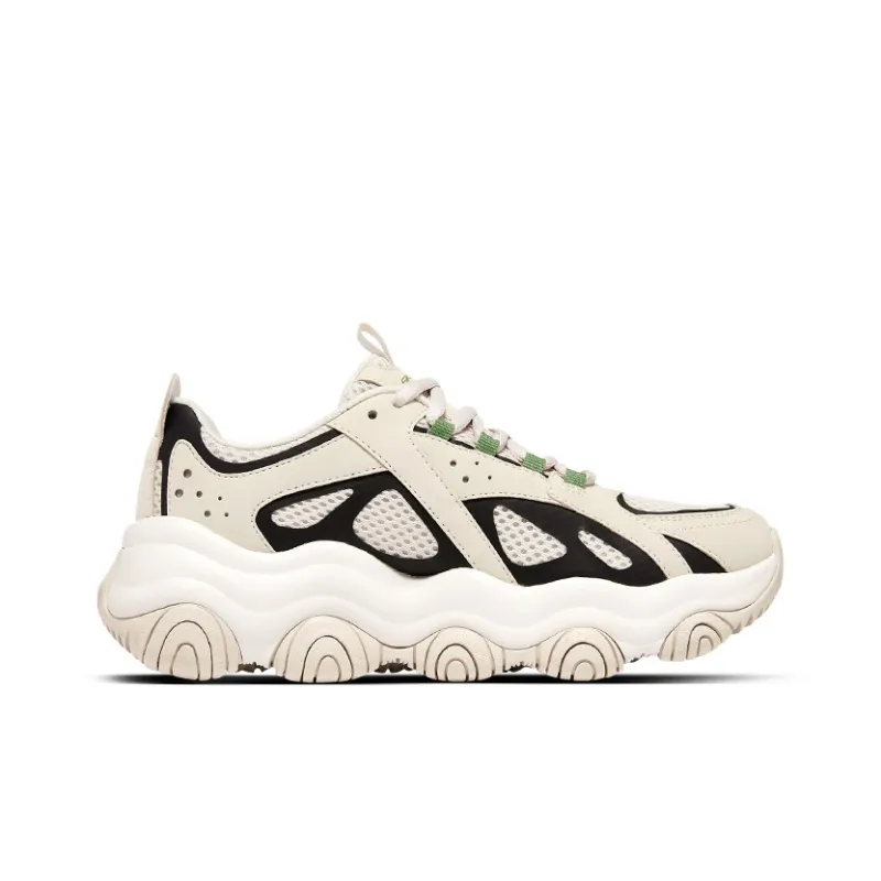 Skechers Rover X Bear Whoops Slip Resistant Breathable Low Top Chunky Sneakers Women's Natural-1