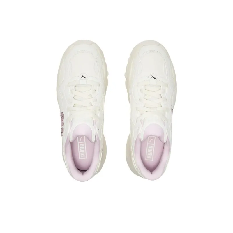PUMA Pulsar Wedge Logo Play 'White Pink' Women's-3