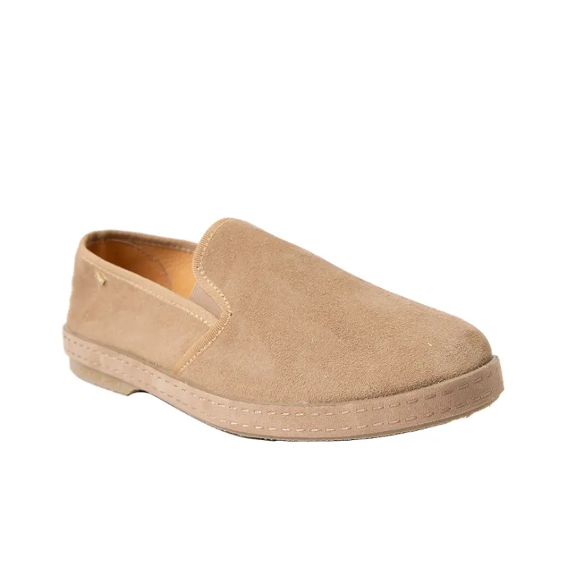 Rivieras Women's Casual Shoes Unisex Low Top Light Brown-2