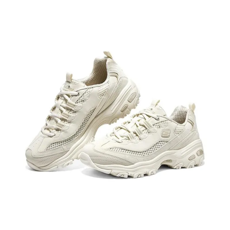 Skechers D'LITES 1.0 'Cream White' Women's-1