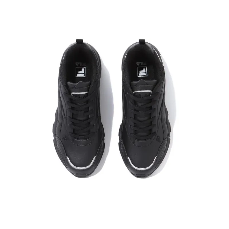 FILA Taurus V3 Cushioning, Slip Resistant, And Abrasion Resistant Low Top Casual Shoes Unisex Black-3