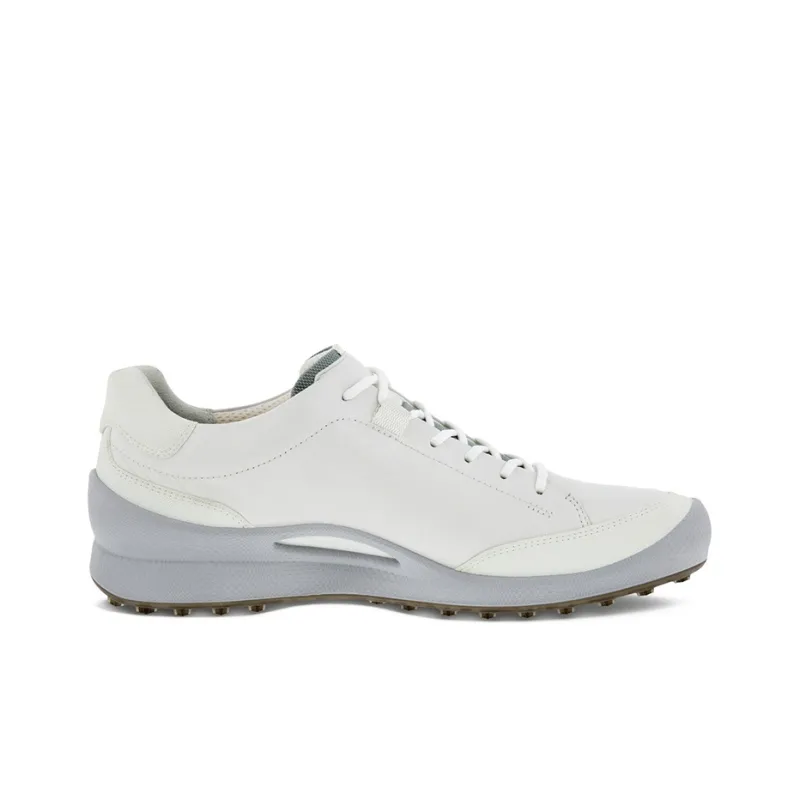 Ecco Golf Biom Hybrid Cushioning Anti Slip And Wear Resistant Support Low Top Golf Shoes Men's White-1