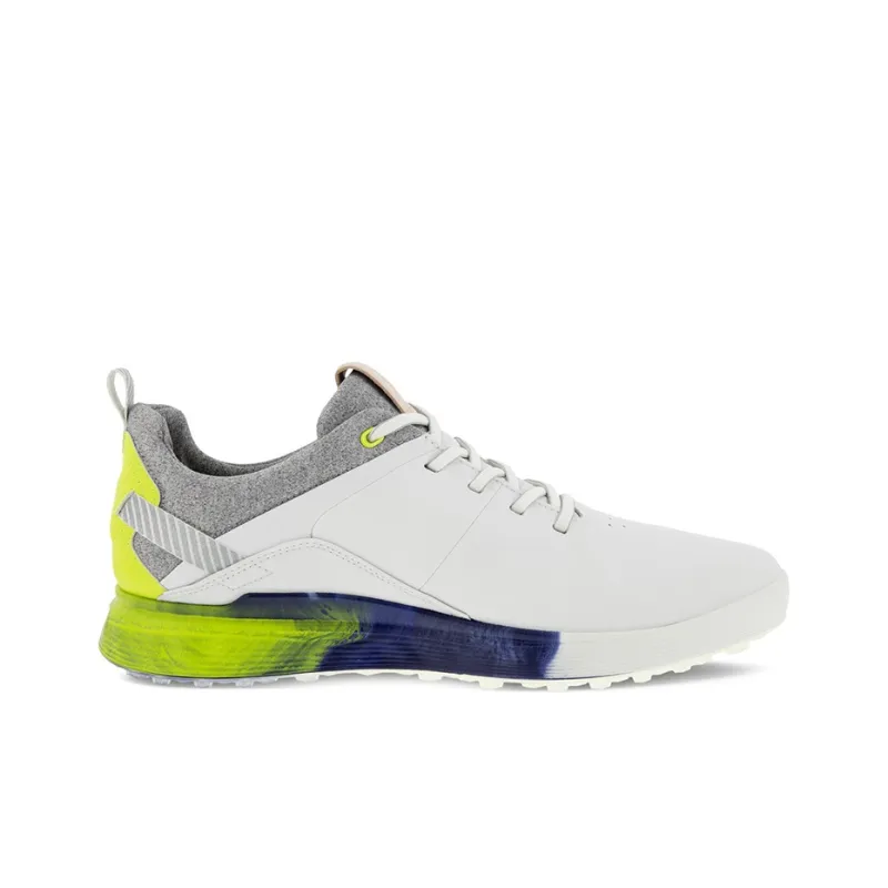Ecco S Three Cushioning Anti Slip And Wear Resistant Coverage Low Top Golf Shoes Men's White Green-1