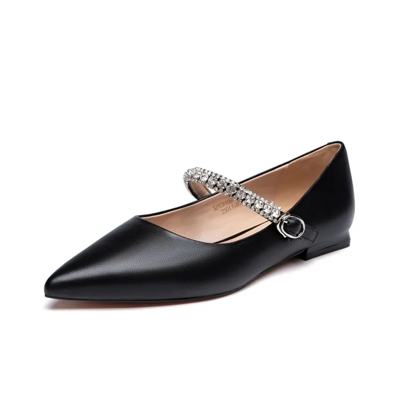 PACO GIL Casual Single Shoes Women's Black-2