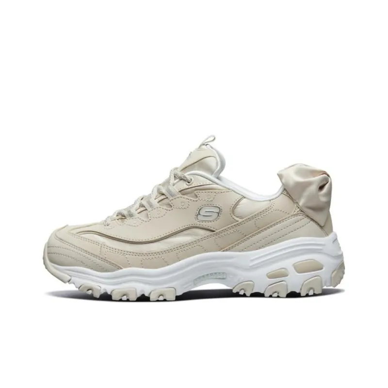 Skechers 1.0 Anti Slip Wear Resistant Low Top Chunky Sneakers Women's Natural-0