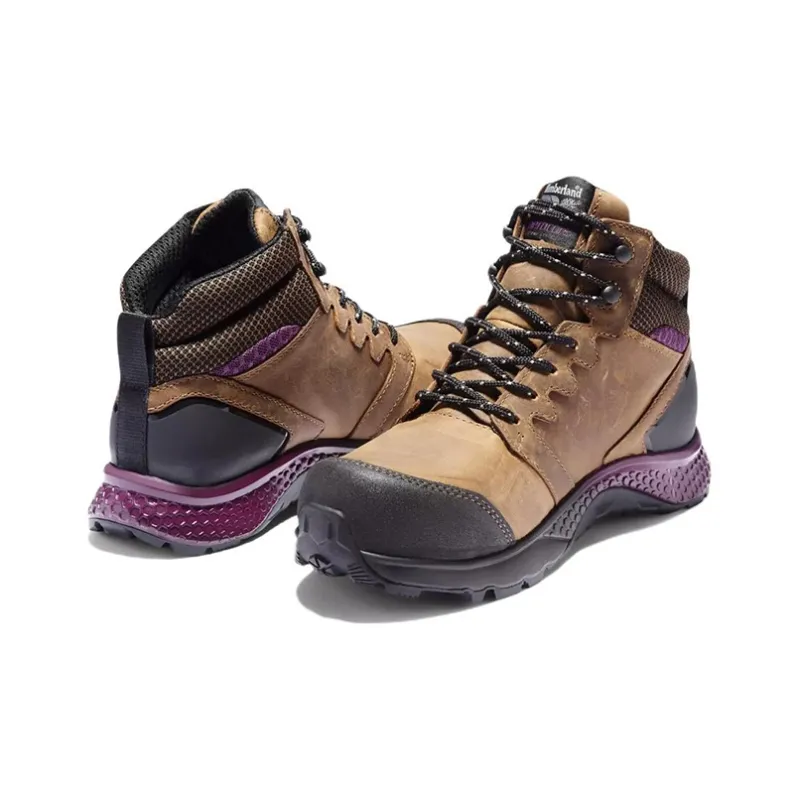 Timberland REAXION Ankle Length Outdoor Boots Women's Brown-3