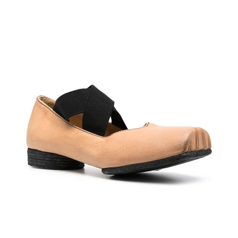 UMA WANG Mid Low Heel Shoes Women's Nude-1