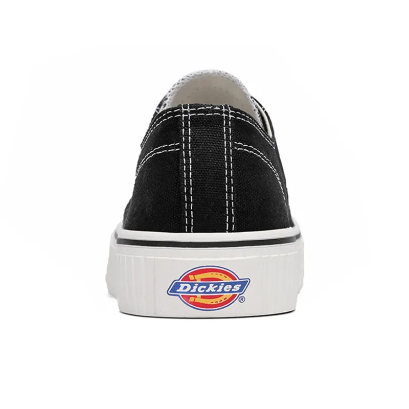 Dickies Canvas Shoes Unisex Low Top Black/White-3