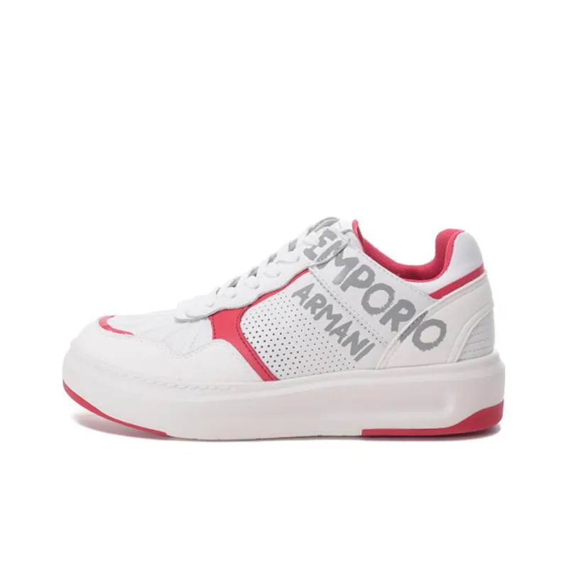 EMPORIO ARMANI Low Top Casual Shoes Women's White-0