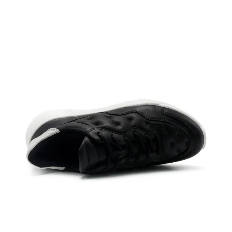 Ecco Tide Fun Low-Top Chunky Sneakers Women's Black-2
