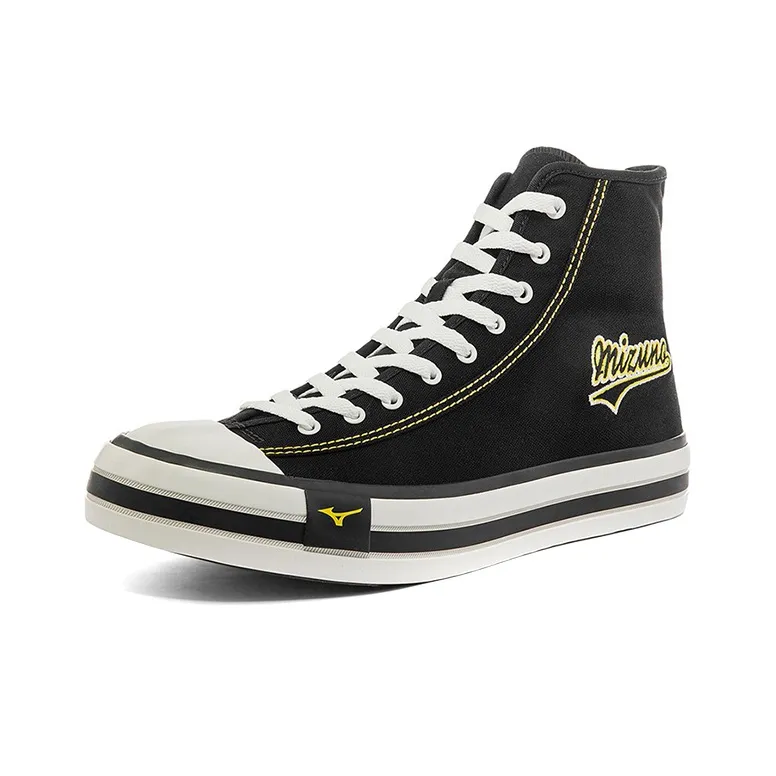 Mizuno Court S High Top Canvas 'Black'-1