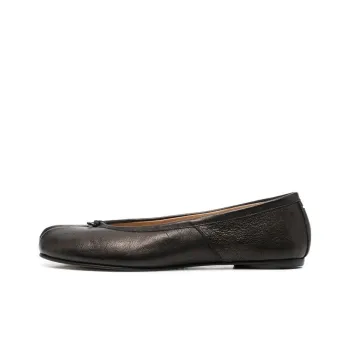 Maison Margiela Tabi Leather Ballerina Shoes