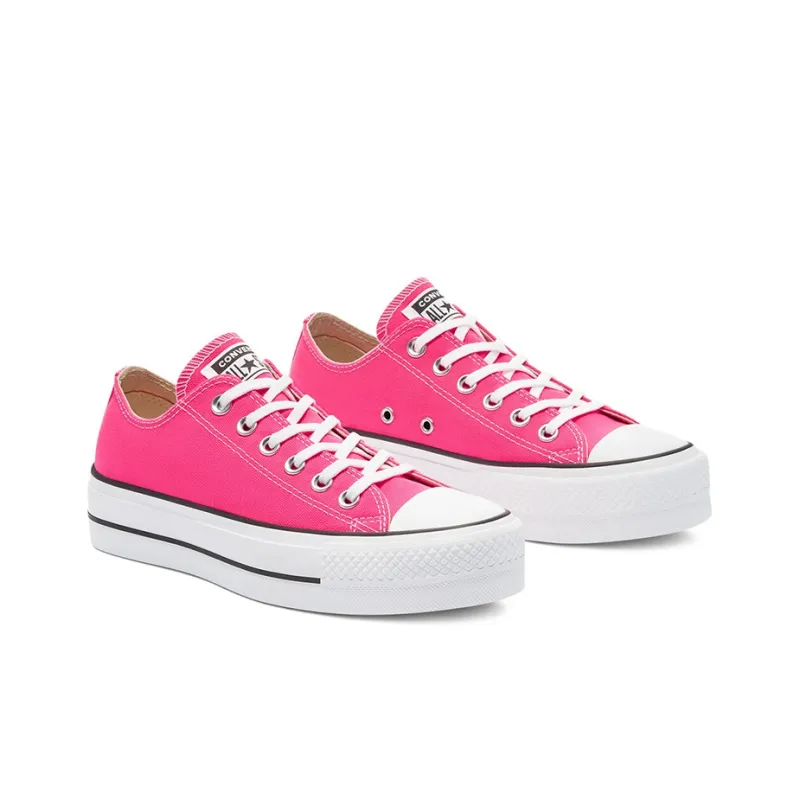 Converse Women's Chuck Taylor All Star Platform Low 'Hyper Pink' Women's-2