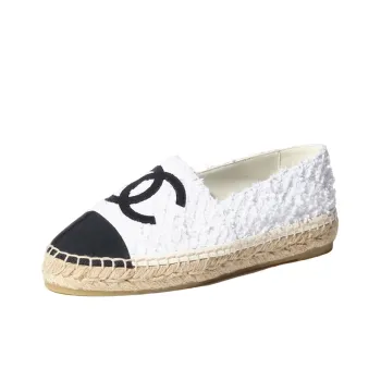 CHANEL Espadrilles Women's White