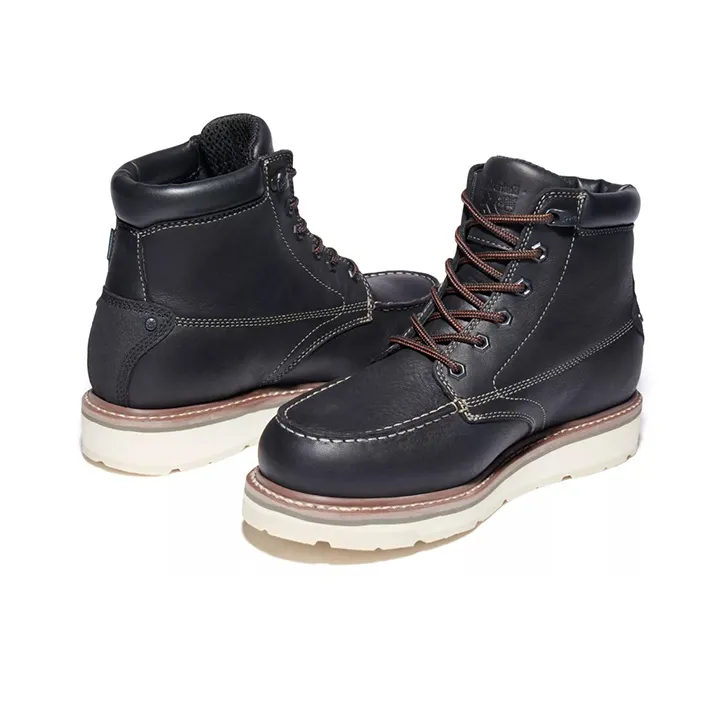 Timberland Gridworks 6 Inch Waterproof Work Boot 'Black'-4