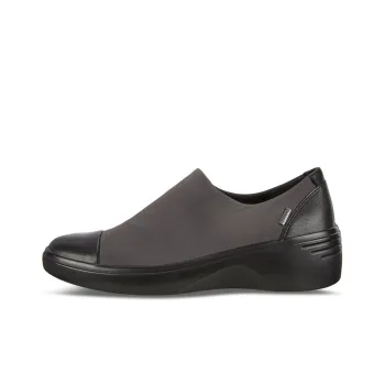 Ecco Soft 7 Gt Casual Single Shoes Women's Gray