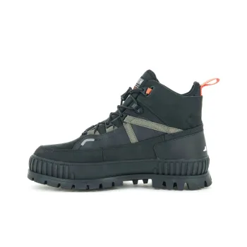 Palladium Pallasider Travel Wp+ Breathable And Waterproof Short Outdoor Boots Unisex Black
