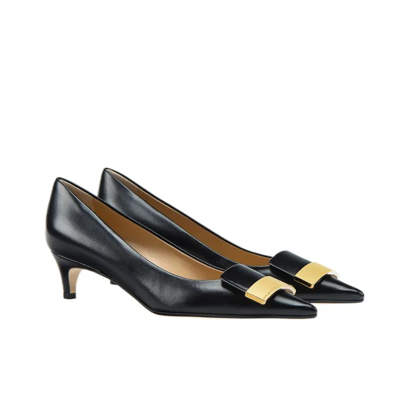 SERGIO ROSSI SR1 Pointed Toe Pumps-2