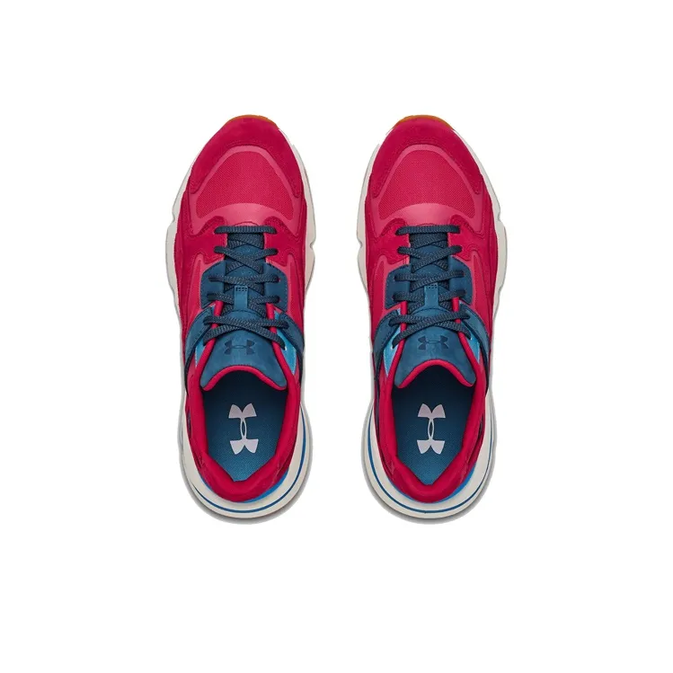 Under Armour Forge Non-slip Lightweight Low-Top Chunky Sneakers Unisex Lava-3