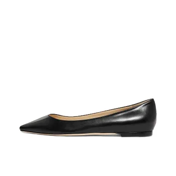 Jimmy Choo Romy Flat Flat Shoes Women's Black