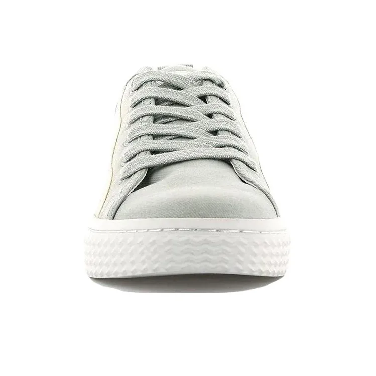 Palladium Tempo 02 CVS Anti Slip And Wear Resistant Breathable Low Top Canvas Shoes Women's Mustard Green-3
