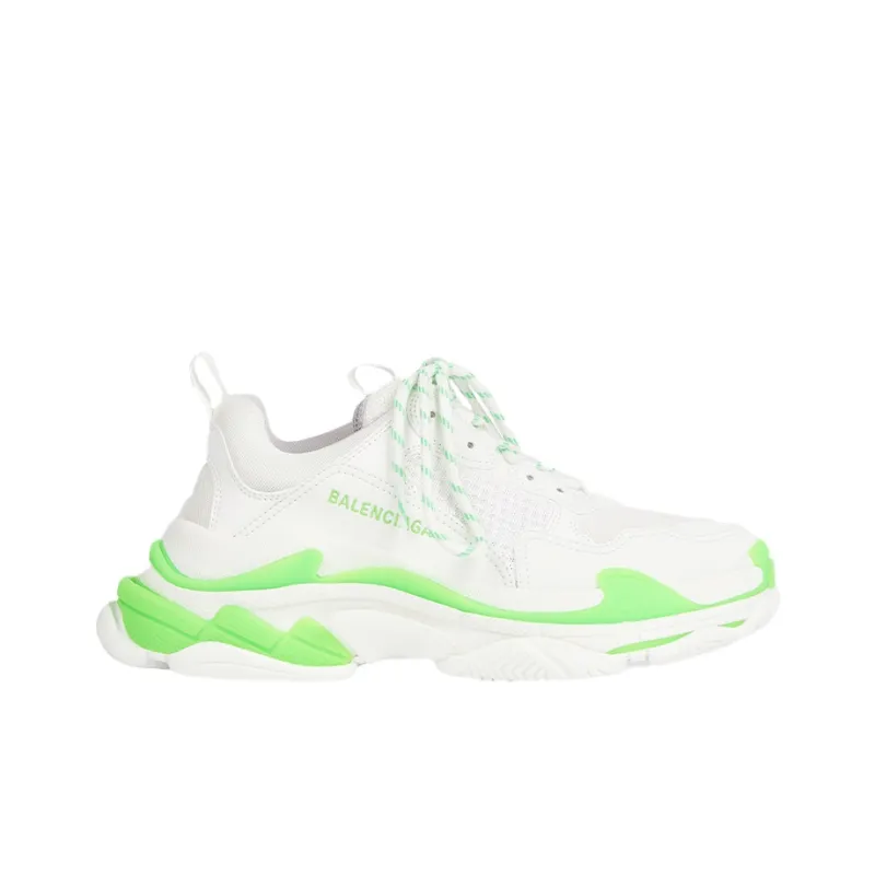 Balenciaga Triple S Fluo Green White-1