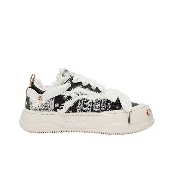 SMILEREPUBLIC Anti Slip Wear Resistant Breathable Height Increasing Coverage Low Top Canvas Shoes Unisex Black-1