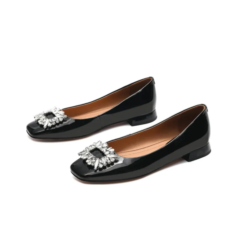 CAMEIDO Casual Single Shoes Women's Black-1