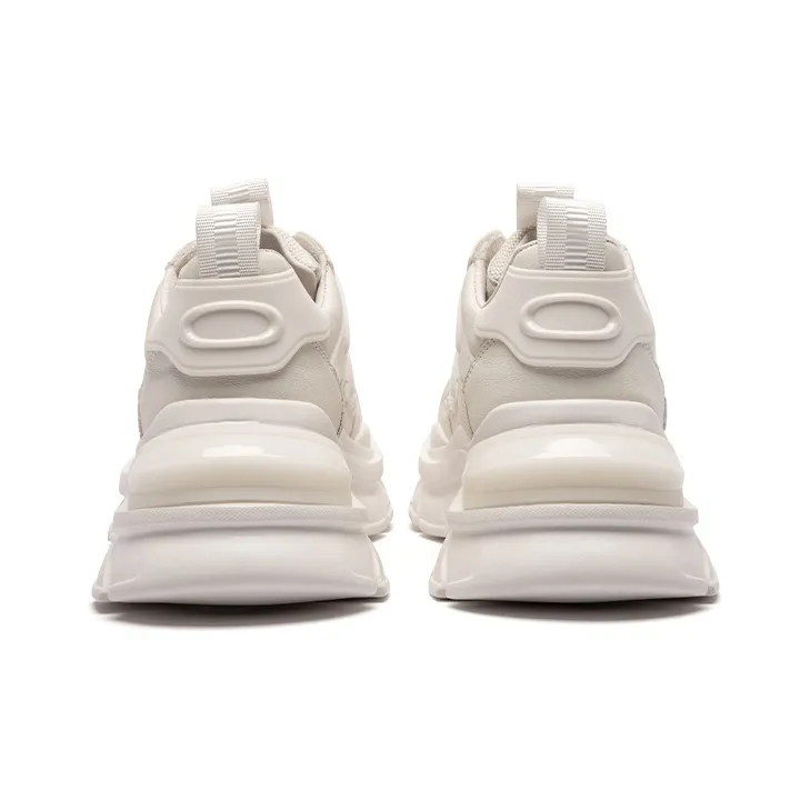 PACO GIL Low-Top Chunky Sneakers Women's Ecru-3