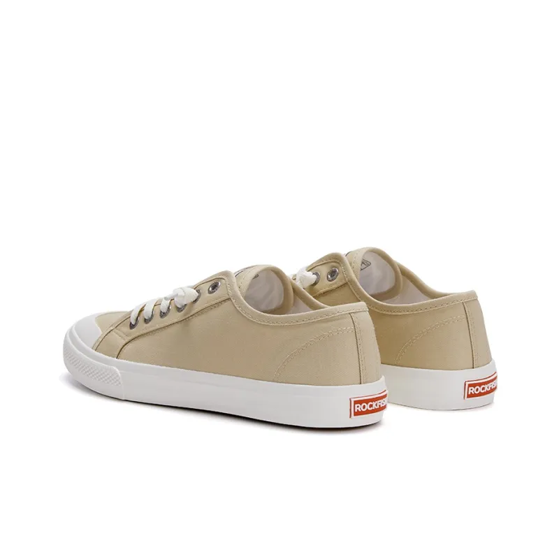 Rockfish 745 Collection Canvas Shoes Women's Low Top White/Khaki-3