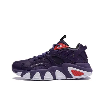 361° Chunky Sneakers Women's Low Top Purple/White