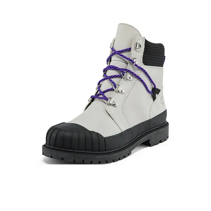 Timberland Heritage Rubber Toe 6 Inch Hiking Boot 'White' Women's-2