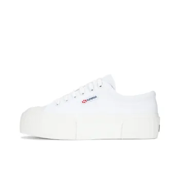 SUPERGA Canvas Shoes Women's Low Top White