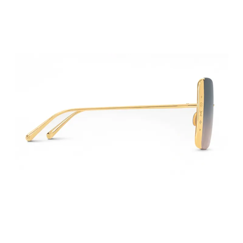 LOUIS VUITTON Z2173U Lv Moon Metal Square Sunglasses-2