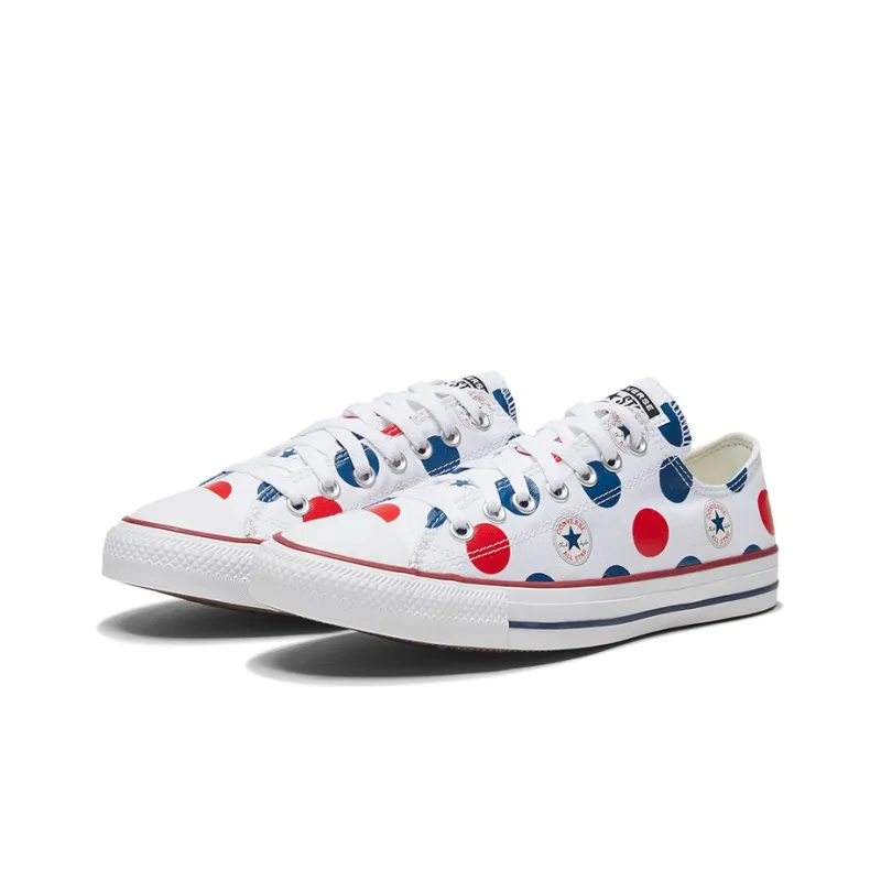 Converse Chuck Taylor All Star 'White Red Blue'-2