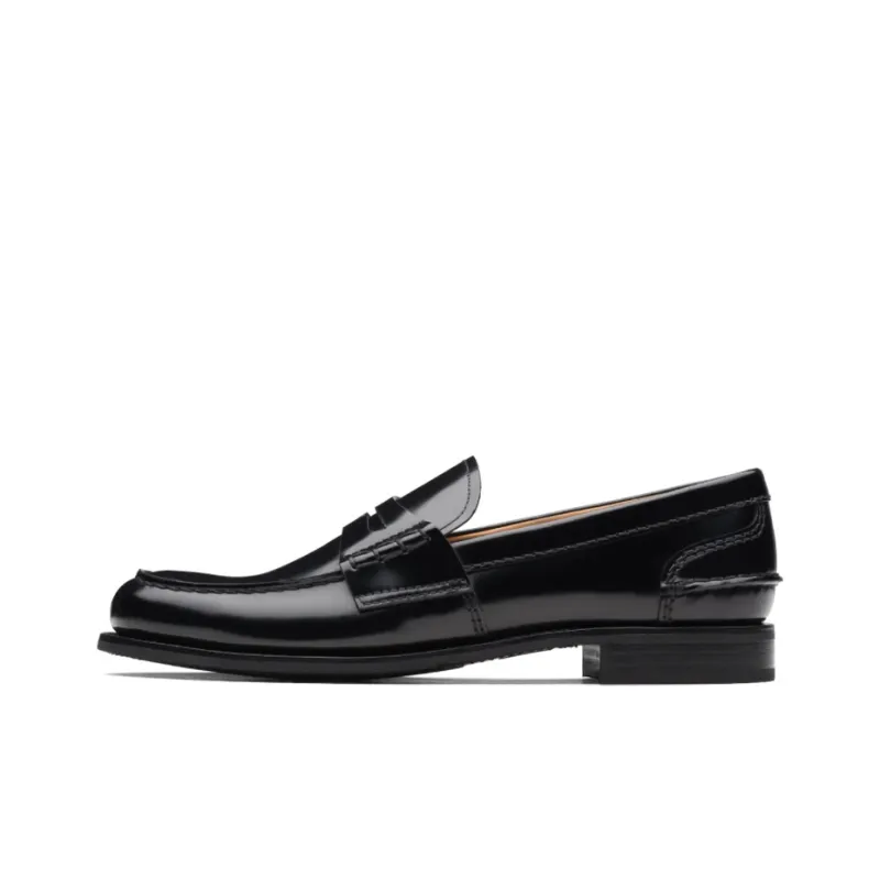 CHURCH'S Pembrey W 5 Polished Fumè Loafers-0