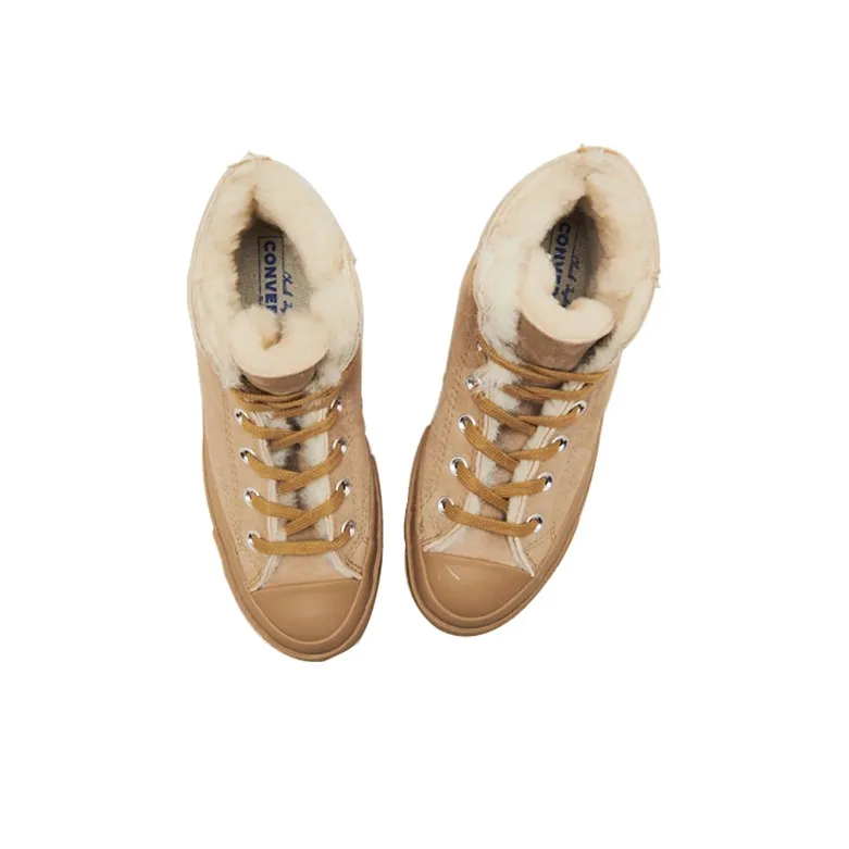 Converse Chuck Taylor All Star 70 Hi Shearling Iced Coffee-3