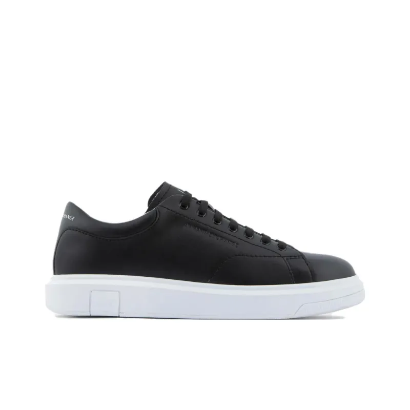 ARMANI EXCHANGE Leather Low-top Sneakers-1