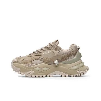 FILA FUSION Bianco Sneakers 'Brown' Women's