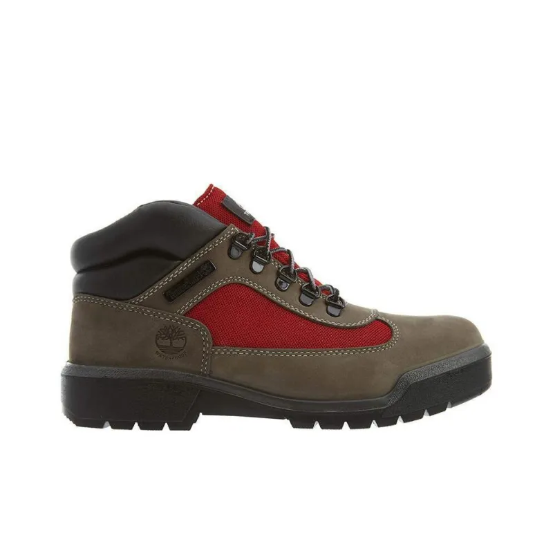 Timberland Field Boot Mid 'Grey Red'-1