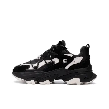 STARTER Cushioned Slip Resistant Low Top Chunky Sneakers Women's Black