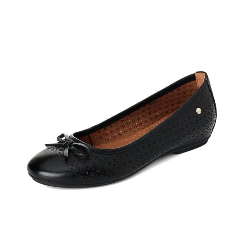 PIKOLINOS Women's Casual Shoes Women's Low Top Black/Ecru-0