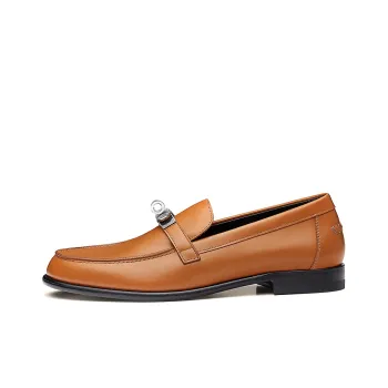 HERMES Destin Casual Single Shoes Women's Brown
