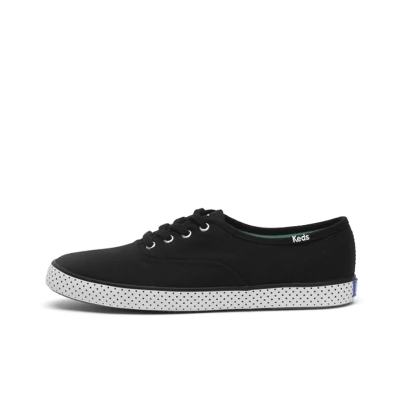 Keds Canvas Shoes Women's Low-Top Black-0