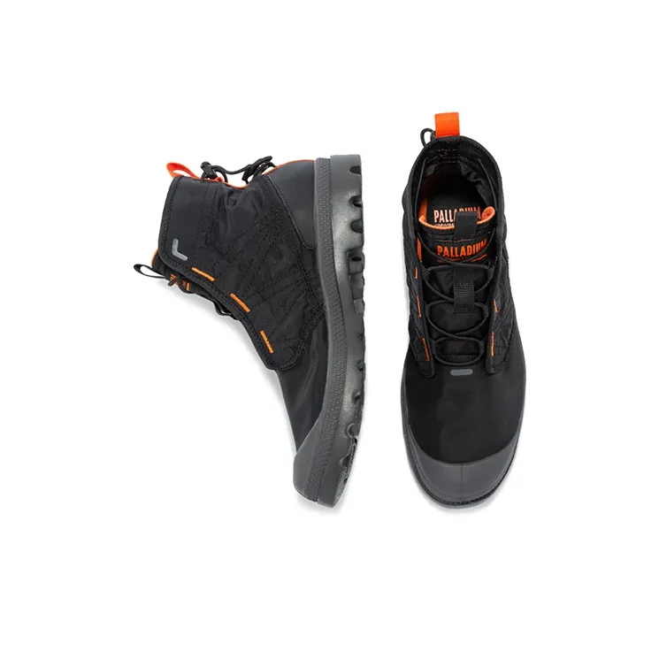 Palladium Pampa Canvas Shoes Unisex High Top Black-5